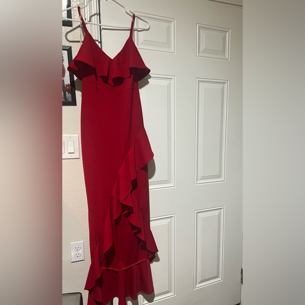 New red fashion nova dress